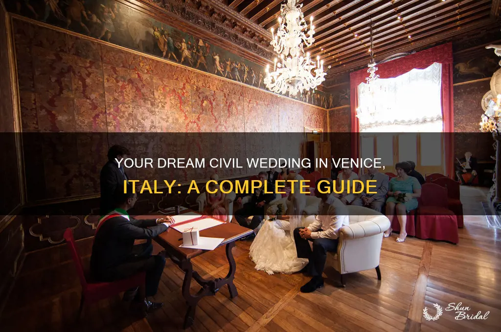 how to civil wedding venice italy