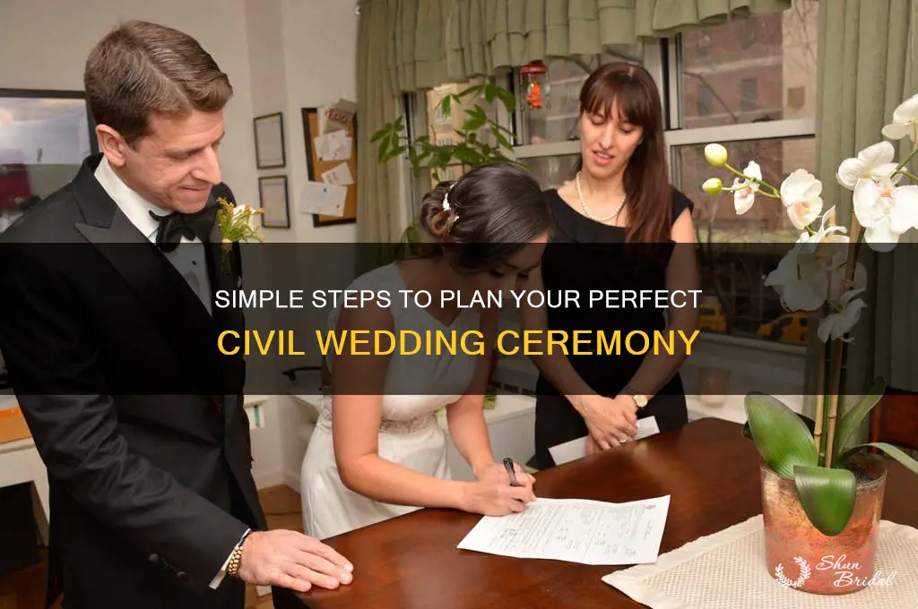 how to civil wedding