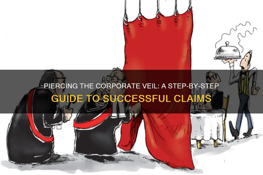 how to claim piercing the corporate veil