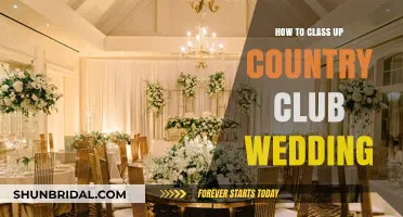Elevate Your Country Club Wedding: Sophisticated Tips for Timeless Elegance