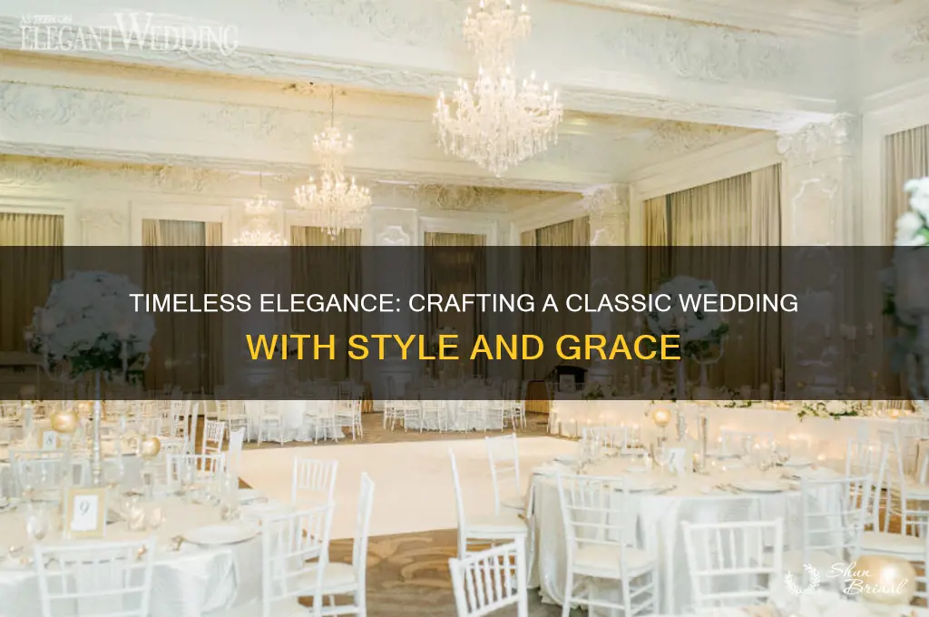 how to classic wedding