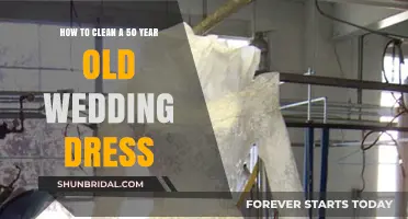 Restoring a 50-Year-Old Wedding Dress: Tips and Tricks