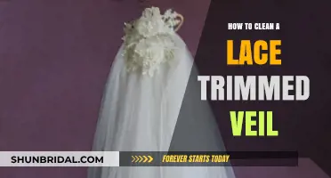 Gentle Care for Delicate Beauty: Cleaning Your Lace Trimmed Veil