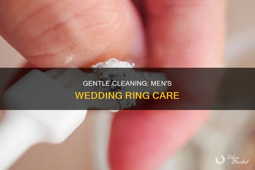 how to clean a men
