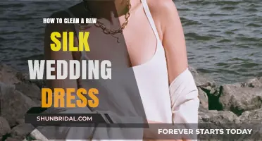 The Ultimate Guide to Cleaning Your Raw Silk Wedding Dress