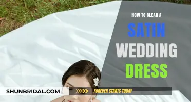 The Ultimate Guide to Cleaning Your Satin Wedding Dress