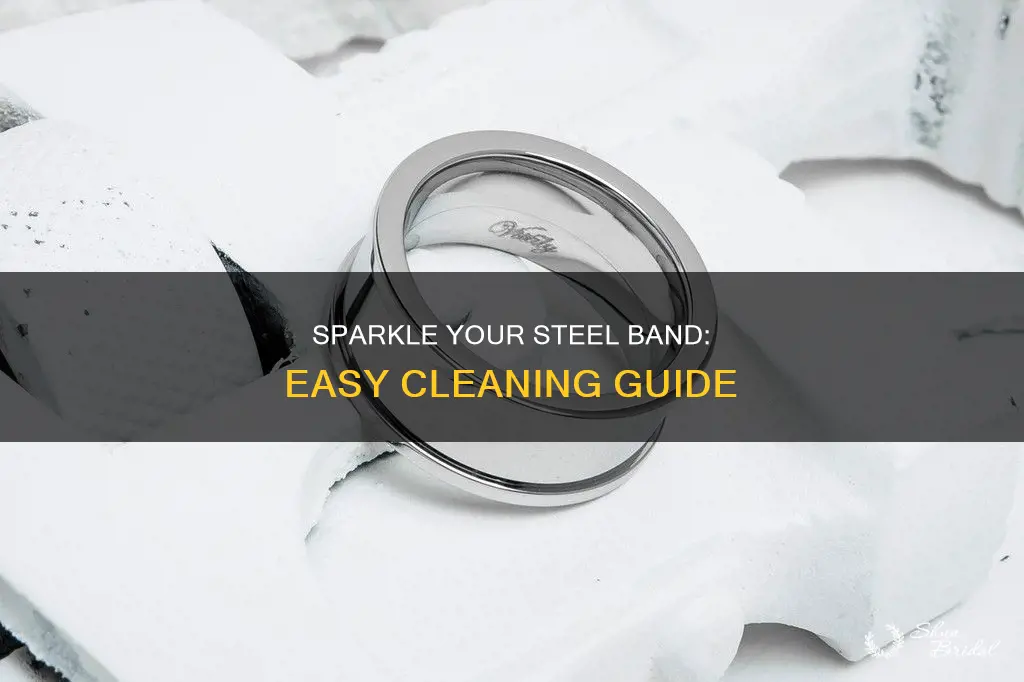 how to clean a stainless steel wedding band