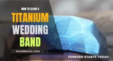 Keep Your Titanium Wedding Band Sparkling