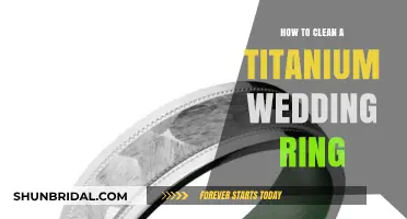 Keep Your Titanium Ring Sparkling Like New