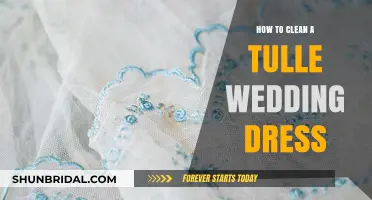 The Ultimate Guide to Cleaning Tulle Wedding Dresses