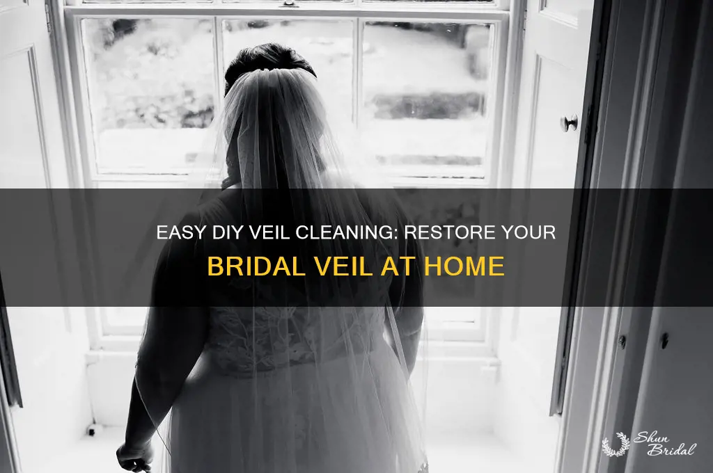 how to clean a veil at home