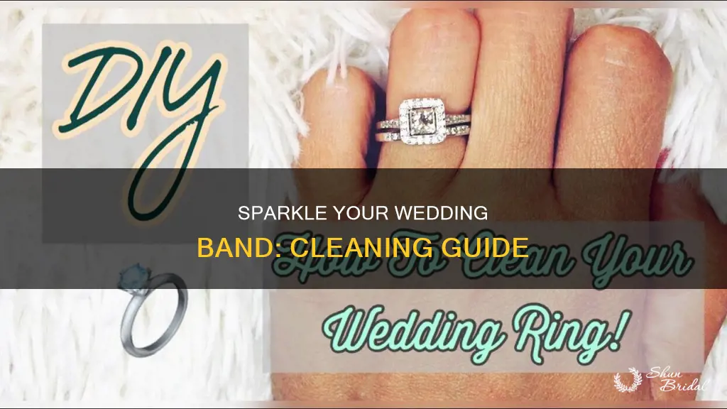 how to clean a wedding band