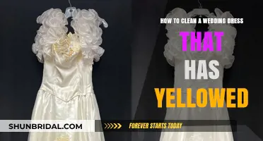 Effective Techniques to Restore Your Yellowed Wedding Dress