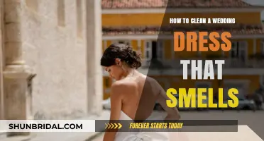 Cleaning a Smelly Wedding Dress: Tips and Tricks