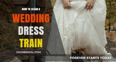 Cleaning Your Wedding Dress Train: A Step-by-Step Guide