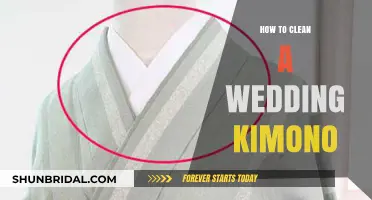 Preserving Elegance: A Step-by-Step Guide to Cleaning Your Wedding Kimono