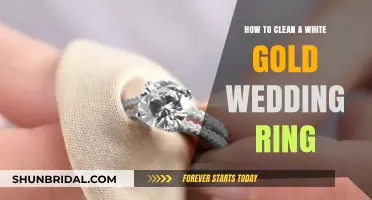The Best Way to Clean Your White Gold Wedding Ring