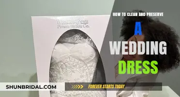 Preserving Your Wedding Gown: Care and Cleaning Tips