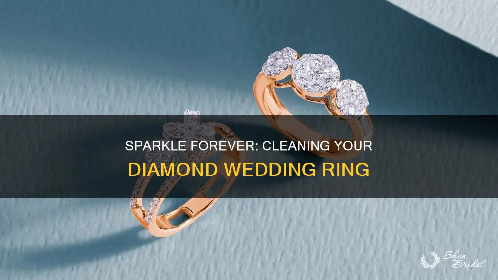 how to clean diamond wedding ring