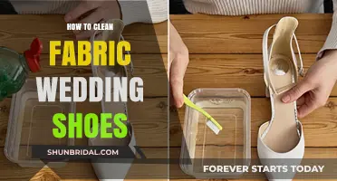 Gentle Cleaning Tips for Your Fabric Wedding Shoes: A Step-by-Step Guide