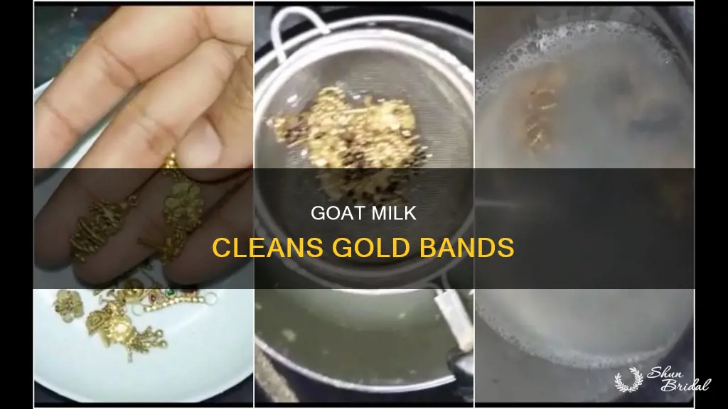 how to clean gold wedding bands goat