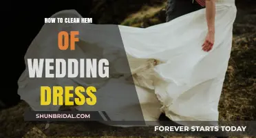 Cleaning Your Wedding Dress Hem: A Step-by-Step Guide