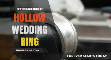 Cleaning a Hollow Wedding Ring: Tips and Tricks