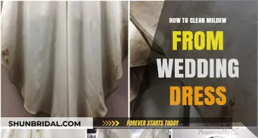 Effective Ways to Clean Mildew from Your Wedding Dress