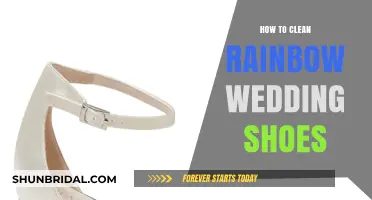 Sparkling Steps: Cleaning and Preserving Your Rainbow Wedding Shoes