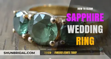 Sapphire Ring Care: Cleaning Your Precious Wedding Band