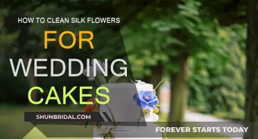 Cleaning Silk Flowers for Wedding Cakes: A Step-by-Step Guide