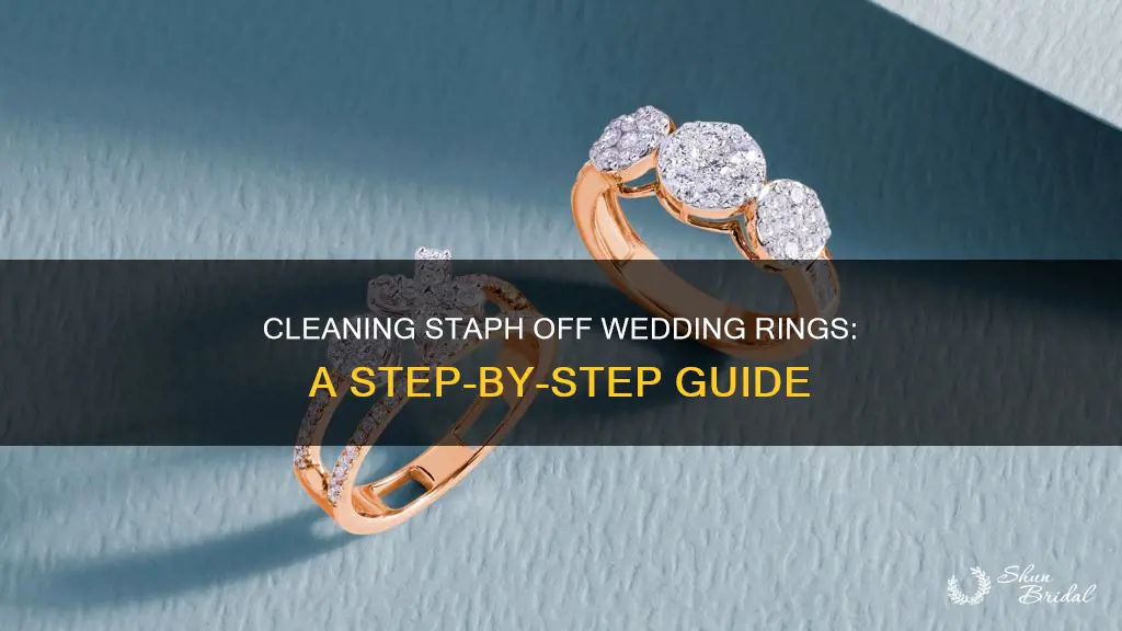 how to clean staph off of wedding rings