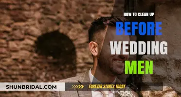 Grooming Guide: Essential Pre-Wedding Cleanup Tips for Men