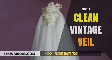 Gentle Care for Timeless Beauty: Cleaning Your Vintage Veil Safely