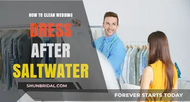 Cleaning Your Wedding Dress: Saltwater Edition