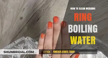 The Best Way to Clean Your Wedding Ring: Boiling Water Method