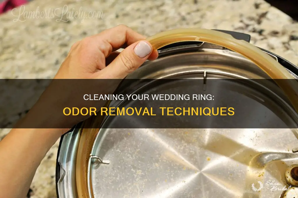 how to clean wedding ring odor