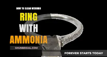 Ammonia for Sparkling Wedding Rings: A Quick Guide