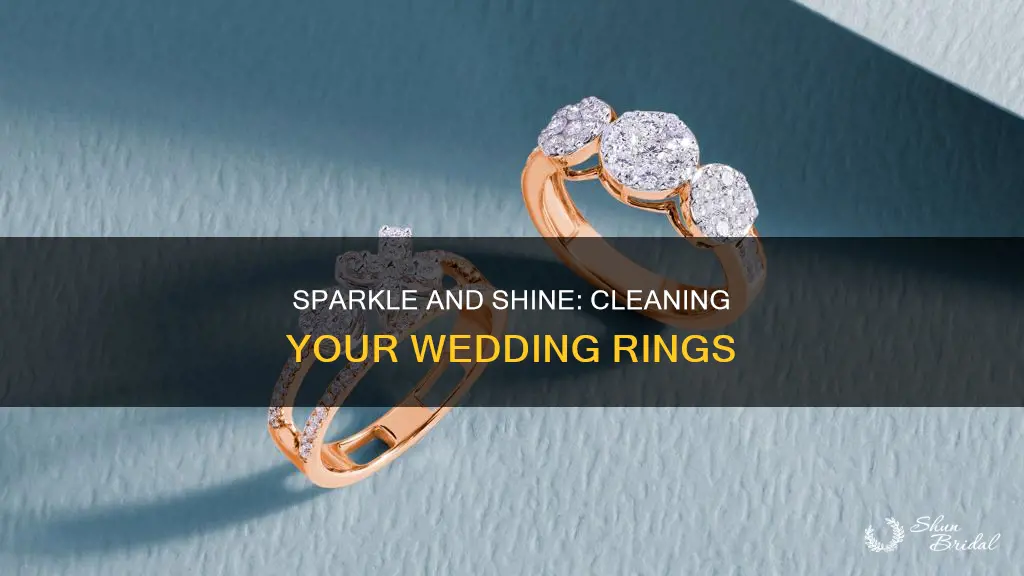 how to clean wedding rings