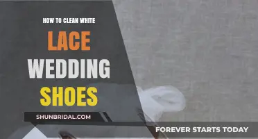 Gentle Cleaning Tips for Pristine White Lace Wedding Shoes