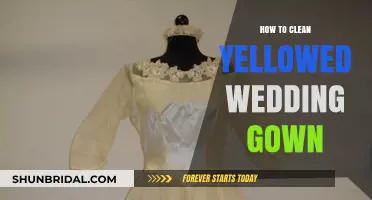 Revive Your Wedding Gown: Effective Tips to Clean Yellowed Fabric