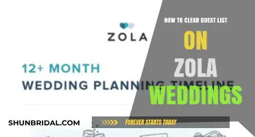 Efficiently Clear Your Zola Wedding Guest List: A Step-by-Step Guide