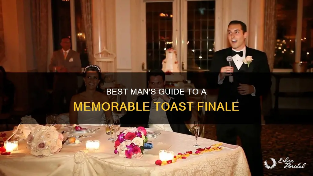 how to close a best man toast