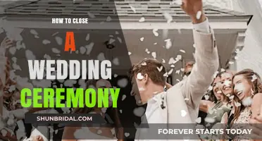 Elegant Farewells: Crafting the Perfect Wedding Ceremony Closing Moments