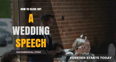 Mastering the Perfect Wedding Speech Closing: Tips for a Memorable Finale