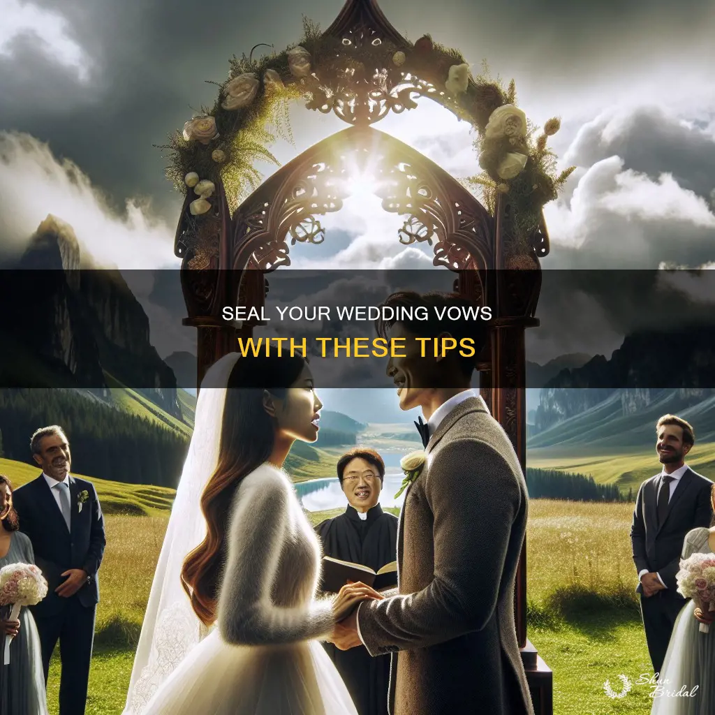 how to close out wedding vows
