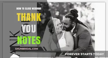 Crafting Heartfelt Wedding Thank You Notes: Tips for a Perfect Closing