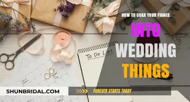 Persuading Your Fiancé to Engage in Wedding Planning: Tips and Tricks