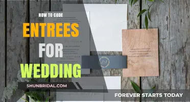 Elegant Wedding Entrée Coding: A Step-by-Step Guide for Seamless Planning