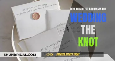 Collecting Addresses for Your Wedding: A Guide for Couples